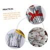 OUNONA 5bags Twist Ties for Baking and Candy Binding Ties for Bread Bags Lollipop Sealing Silver Twist for Party Treats and view 4