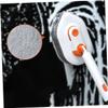 Beaupretty Extendable Handle Scrub Brush Multi-Purpose Bathroom and Floor Cleaning Tool with Durable Hard Bristle and Microfiber Heads for Stain Removal Toilets and Showers view 2