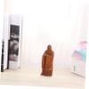 Cabilock Confucius Statue Unique Boxwood Craft Elegant Desktop Decoration and Stable Table Ornament Fine Carving for Home Office view 4