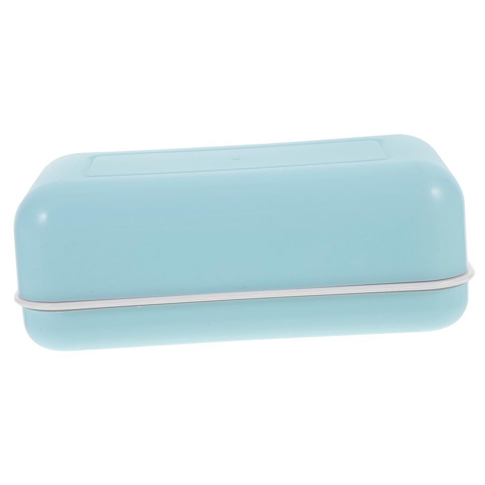 Zerodeko Travel Soap Container Double Layer Portable Soap Dish Holder for Travel