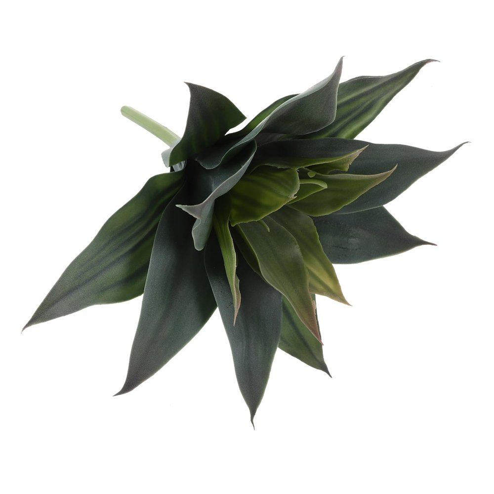 PRETYZOOM Artificial Succulent Plant Decor Realistic Faux Tiger Plant Simulation Greenery for Home and Office Height Easy Care Indoor Decoration