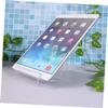 Gatuida Clear Acrylic Display Shelf for Jewelry Handbags Cosmetics and Phone Single Layer Purse Holder for Stylish Organization Transparent Design for Easy Visibility view 2