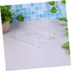Gatuida Clear Acrylic Display Shelf for Jewelry Handbags Cosmetics and Phone Single Layer Purse Holder for Stylish Organization Transparent Design for Easy Visibility view 3