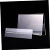 Gatuida Clear Acrylic Display Shelf for Jewelry Handbags Cosmetics and Phone Single Layer Purse Holder for Stylish Organization Transparent Design for Easy Visibility view 4