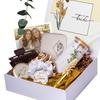 Personalized Will You be My Bridesmaid Gift Box - Will You Be My Maid of Honor Proposal Box, Matron of Honor Proposal or Custom Jr Bridesmaid Gift Set | White, Engraved Tumbler, Jewelry Box (BE1) view 1