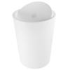 Amosfun Swing Lid Trash Can Large Kitchen Trash Can with Lid Recycling Bin for Bathroom Laundry view 1