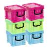 STOBOK 6pcs Box Plastic Storage Bins with Lids Small Size Small Plastic Storage Containers Handicrafts Storage Case Cosmetics Storage Small Plastic Container Pp Plastic Mini Organizer view 1