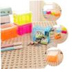 STOBOK 6pcs Box Plastic Storage Bins with Lids Small Size Small Plastic Storage Containers Handicrafts Storage Case Cosmetics Storage Small Plastic Container Pp Plastic Mini Organizer view 3