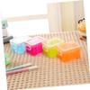 STOBOK 6pcs Box Plastic Storage Bins with Lids Small Size Small Plastic Storage Containers Handicrafts Storage Case Cosmetics Storage Small Plastic Container Pp Plastic Mini Organizer view 4