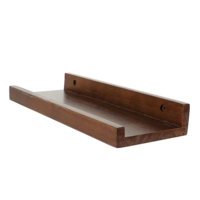 Cabilock Floating Shelf for Room Decor Aesthetic Farmhouse Style Wall Shelf Lip Versatile Wood Stand for Storage and Organization