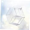 Cabilock Hexagon Storage Rack for Wall Decoration Unique White and Shelves for Living Room Office Dorm Use Functional and Stylish Decorative Organizer view 3