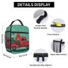 ANIUBI Lunch Bag Lunch Box for Women Men Insulated Lunch bag Christmas Tree on the Car Lunch Tote Bags for Work Office view 2