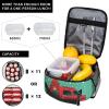 ANIUBI Lunch Bag Lunch Box for Women Men Insulated Lunch bag Christmas Tree on the Car Lunch Tote Bags for Work Office view 3