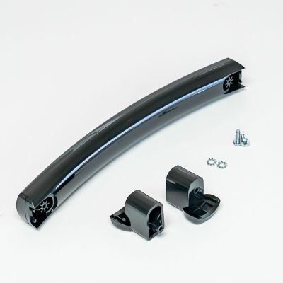 ASHMAV Choice Part Microwave Door Handle Hardware, Black