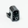 ASHMAV Choice Part Microwave Door Handle Hardware, Black view 4