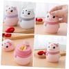 DECHOUS 2pcs Portable Automatic Toothpick Dispenser Box Sturdy Toothpick Holder Dispenser Novelty Pig Theme view 3
