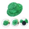 Parliky 6pcs Mini Ireland Party Hats Decorative Felt Tops for Patrick Day Crafts Creative Miniature Doll Accessories for Costumes and Celebrations view 3