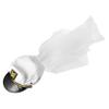 HOOTNEE Bridal Sailor Hat with Veil for Bachelorette Party Eye-catching Wedding Headpiece for Bride Stylish Beach Party Accessory Unique Charm and Elegance view 1