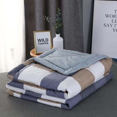 ZKSXSM Bed Throw Coverlet Summer Double Quilted Bedspread Throw Bedding Set King Size Single Comforter Floral Printed Design Machine Washable Soft Coverlet Set (Color : A, Size : 180 * 220CM)