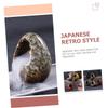Cabilock 4pcs Japanese Style -Shaped Flower Containers Decorative Sushi Plate Decor for Dining Table Easy to Clean for Weddings and Events view 4