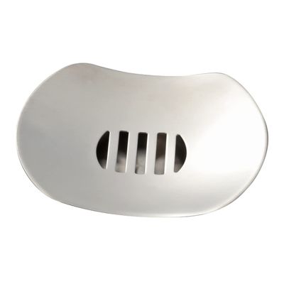 Ciieeo Stainless Steel Soap Dish Flying Saucer Soap Holder Double Layer Draining for Shower Corner