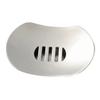 Ciieeo Stainless Steel Soap Dish Flying Saucer Soap Holder Double Layer Draining for Shower Corner view 1