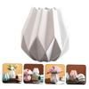 Cabilock 1pc Ceramic Flower Vase Modern Nordic Style Table Centerpiece Decor for Flower Arrangements Unique Adornment for Living Room Bedroom Office view 2