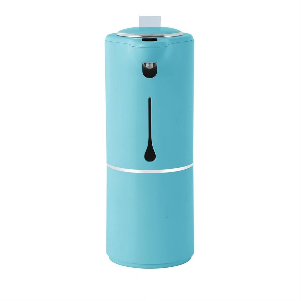HBNOM Automatic Soap Dispenser 280Ml, Bathroom Soap Dispenser/Kitchen Soap Dispenser, IPX5 Waterproof and Micron-Sized Foam, Touchless and Smart Electric Dispenser,Blue