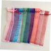 FRCOLOR 50pcs Drawstring Tulle Bags Bulk Organza Mesh Pouches for Gifts Small Decorative Portable Shower Bags view 2