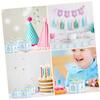 FRCOLOR 50sets Candy Boxes for Shower and Wedding Treats Elegant Gable Design Ribbons and Cards Festive Packaging for Candies and Snacks for Celebrations and Parties view 2