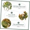 Cabilock 2pcs Artificial Greenery Ornaments Realistic Eucalyptus Money Leaf Floral Decor for Home Office Wedding and Gift Giving Fresh Natural Look for Long-Lasting Use view 4