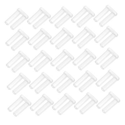 JECOMPRIS 2packs Rimless Glasses Nose Pads Replacement Double Bushing Pin Stopper for Sliding