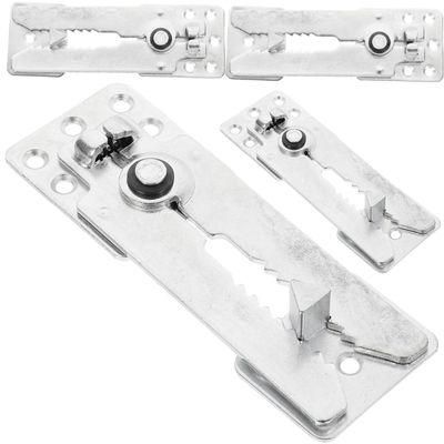 Ciieeo 4pcs Sectional Sofa Connectors Heavy Duty Anti for Furniture Stability Easy to Install with Strong Compressive Resistance for Multi-Functional Sofas and Disassembly Furniture