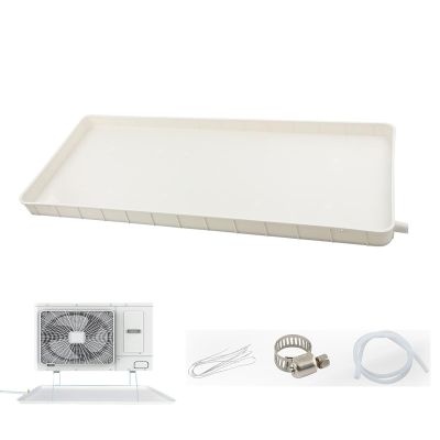 TRUNXUCL Air Conditioner Drip Tray Condensate Drain Pan, Portable AC Drip Pan with Drain, for Indoor/Outdoor Split Air Conditioner (Size : 3-5P:91x45cm/36x18in)