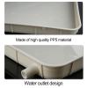 TRUNXUCL Air Conditioner Drip Tray Condensate Drain Pan, Portable AC Drip Pan with Drain, for Indoor/Outdoor Split Air Conditioner (Size : 3-5P:91x45cm/36x18in) view 4