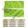 Xsovgoi Lettuce Custom Blanket Soft Throw Blanket Cozy Throw Blankets for Couch Bed Living Room Decoration 40"X30" view 3
