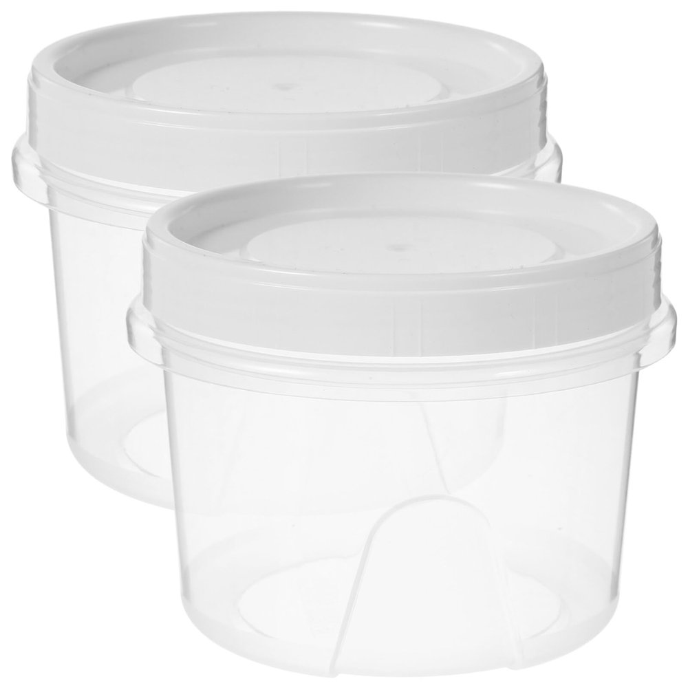Luxshiny Box Lids Sturdy Storage Bins for Refrigerator Freezer Countertop Organizing Food Storage Bins Lids