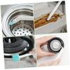 CHILDWEET 16pcs Crevice Cleaning Brush Shower Cleaner Brush for Household Cleaning Bathroom Kitchen Window Keyboard view 3