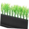 OKUMEYR Supermarket Shelf Divider Organizer Commodity Classification Board for Fresh and Cooked Food Easy Sorting Artificial Grass Design view 3