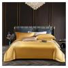 Bed, Cream Color 1400TC Egyptian Cotton Bedlinen Queen King Size Duvet Cover Pillowcase Flat Sheet view 1