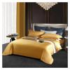 Bed, Cream Color 1400TC Egyptian Cotton Bedlinen Queen King Size Duvet Cover Pillowcase Flat Sheet view 2