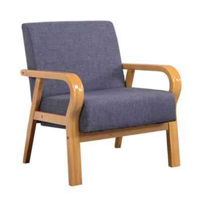 Accent Chair Modern Sofa Chair Thick Upholstered Lounge Arm Chair with Solid Wood Frame Soft Cushion for Living Room Bedroom Balcont (Color : G)