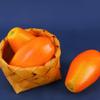ABOOFAN 1pc Yellow Papaya Fake Papaya Adornment Photography Props Simulation Ornament Emulated Fruit Model Vivid Fruit Model Simulation Decoration view 2