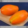 ABOOFAN 1pc Yellow Papaya Fake Papaya Adornment Photography Props Simulation Ornament Emulated Fruit Model Vivid Fruit Model Simulation Decoration view 3
