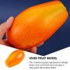 ABOOFAN 1pc Yellow Papaya Fake Papaya Adornment Photography Props Simulation Ornament Emulated Fruit Model Vivid Fruit Model Simulation Decoration view 4
