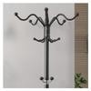 hanger Elegant Coat Racks Free Standing Coat Rack entryway Standing Metal Coat Stand Heavy Duty Marble Base Coat Rack hook (Color : White, Size : 36.5 * 172cm) view 2