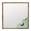 Bathroom Mirror Retro Solid Wood Frame Wall-Mounted Mirror Vanity Mirror for Bedroom Living Room Hallway Any Room (Size : 60 * 60cm) (60 * 60cm) view 1