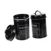 Cabilock 2pcs Sealed Coffee Canister Airtight Containers for Tea Sugar Storage Food Storage Jars for Pantry Smell Containers view 1