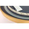 LED Bathroom Mirror Touch Control Switch Light Birch Material Border Wood Texture Bathroom Mirrors Wall Mounted Warm Yellow Light (60cm) view 4
