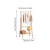 Coat Rack Freestanding Living Room Study Coat Rack Nordic Wooden Storage Rack Modern Minimalist Bedroom Coat Rack Rack For Clothes To Hang view 2